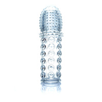 Рельефная насадка Penis Sleeve CLEAR