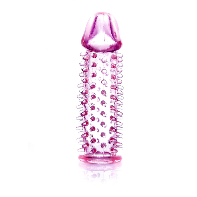 Рельефная насадка Stymulator-Penis Sleeve PINK