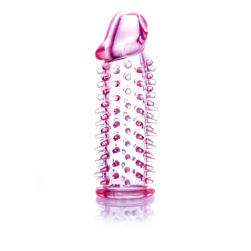 Рельефная насадка Stymulator-Penis Sleeve PINK