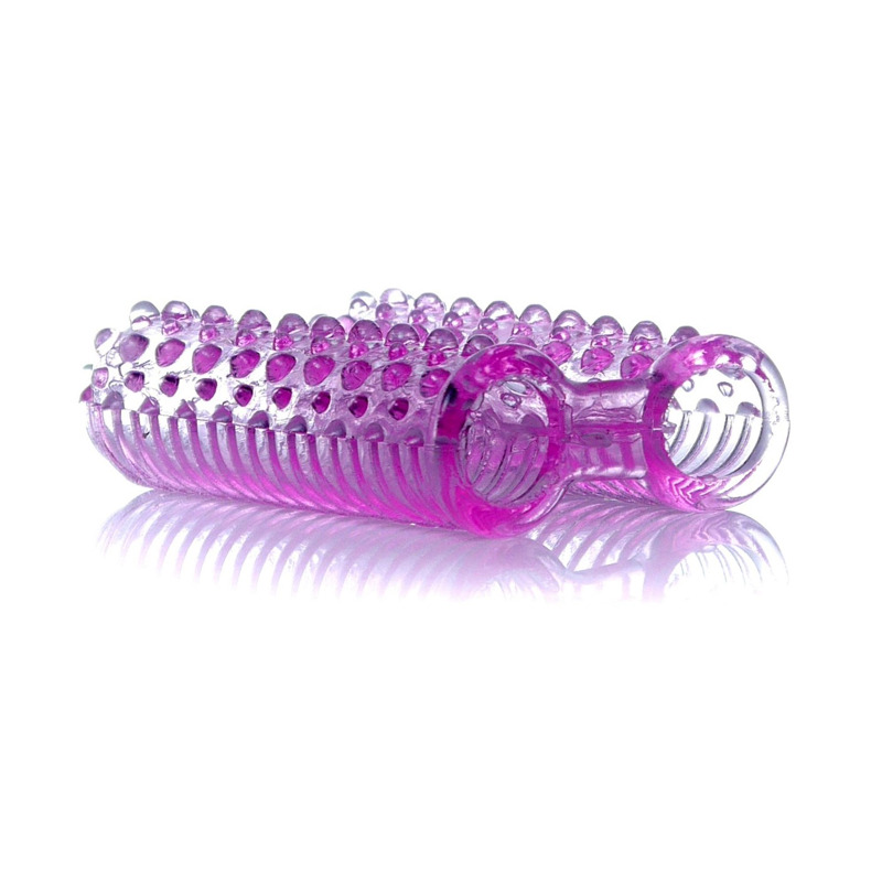 Двойная насадка на палец Wonderful Fingers Purple