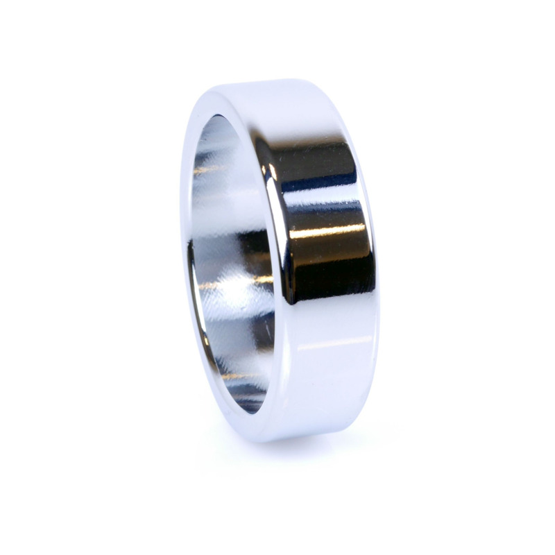 Эрекционное кольцо металлическое Metal Cock Ring Large