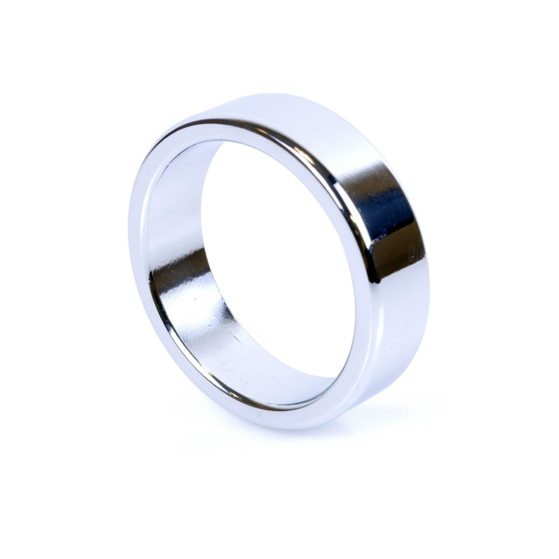 Эрекционное кольцо металлическое Metal Cock Ring Large