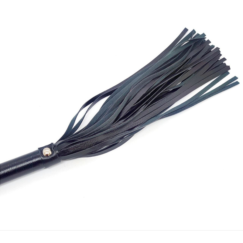 Флоггер екокожа L DS Fetish Flogger чорний 38см