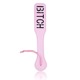 Шлепалка овальная с надписью Bitch PADDLE, розовая, 31,5 см