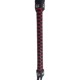 Флоггер кожанный ZADO Tools Leather Flogger, черно-красный