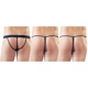 Набор трусов Men Strings pack of 3, black, S-L