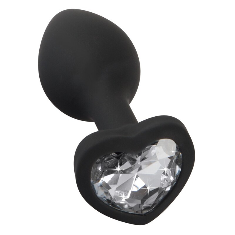 Анальная пробка с камнем You2Toys Silicone Butt Plug, силикон