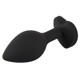 Анальная пробка с камнем You2Toys Silicone Butt Plug, силикон