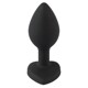 Анальная пробка с камнем You2Toys Silicone Butt Plug, силикон
