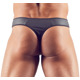 Мужские стринги со стразами по молнии Sven Joy Ment Men's String, черный, M