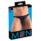 Мужские стринги со стразами Sven Joy Ment Men's String, черный, L