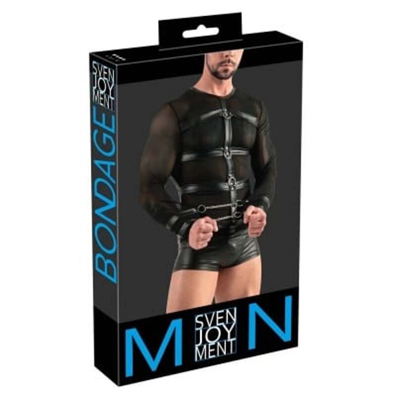 Комплект рубашки + наручники мужской Men's Shirt M