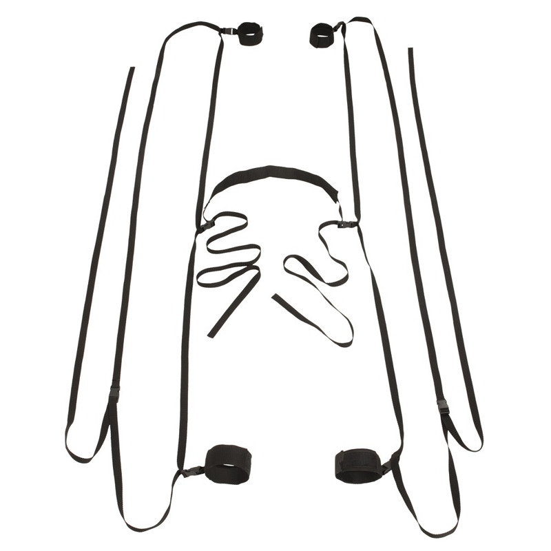 Система фиксации на кровать или дверь Bad Kitty Door&Bed Restraints, черный