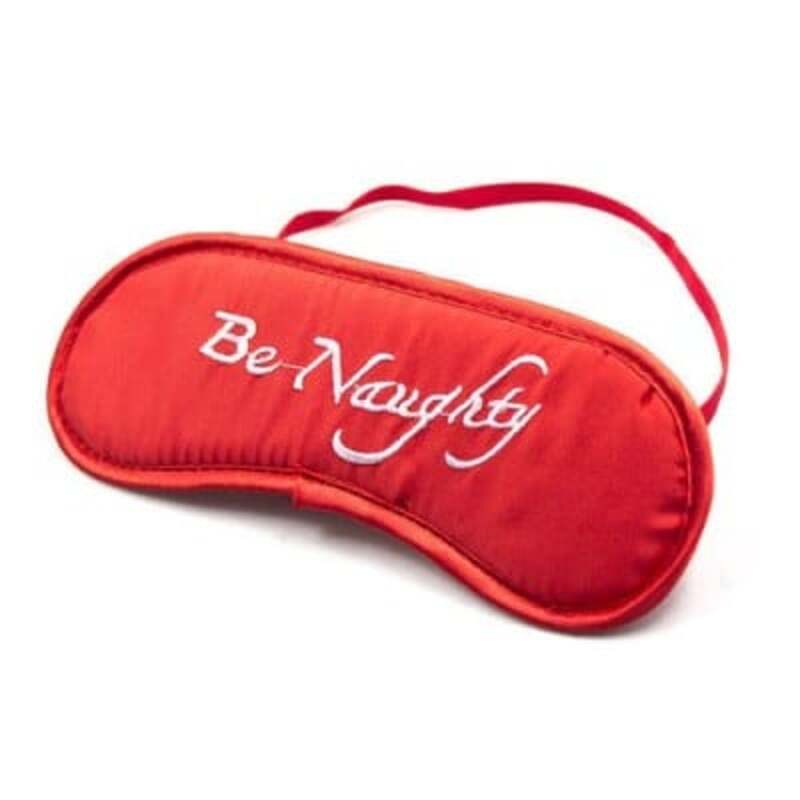 Маска на глаза Be Naughty, красная