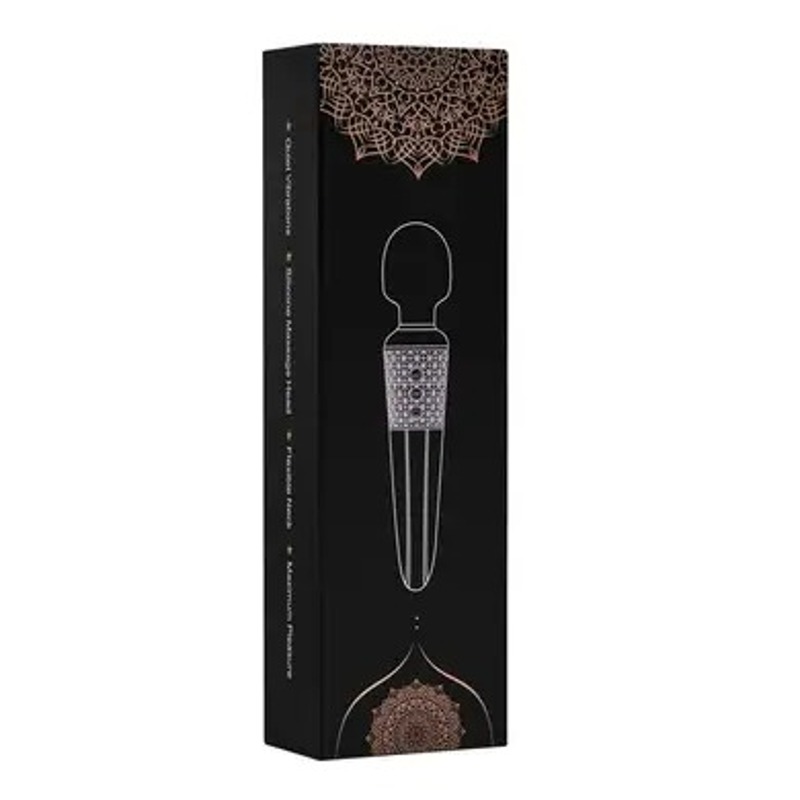 Вибратор микрофон Sweet Em Velvet Lure, 28 режимов вибрации, бежевый с золотом