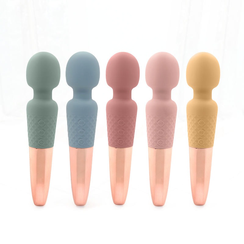 Вибратор микрофон Sweet Em Velvet Lure, 28 режимов вибрации, бежевый с золотом