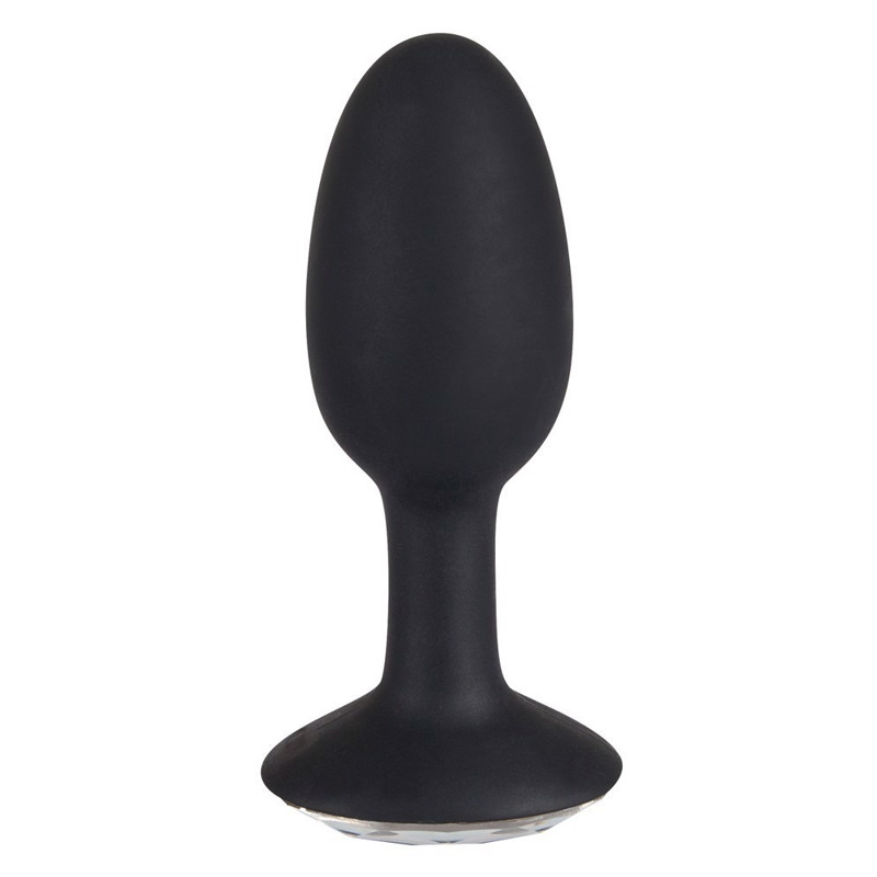 Анальная пробка со стразом You2Toys Butt Plug Diamond S, силикон, черная