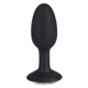 Анальная пробка со стразом You2Toys Butt Plug Diamond S, силикон, черная