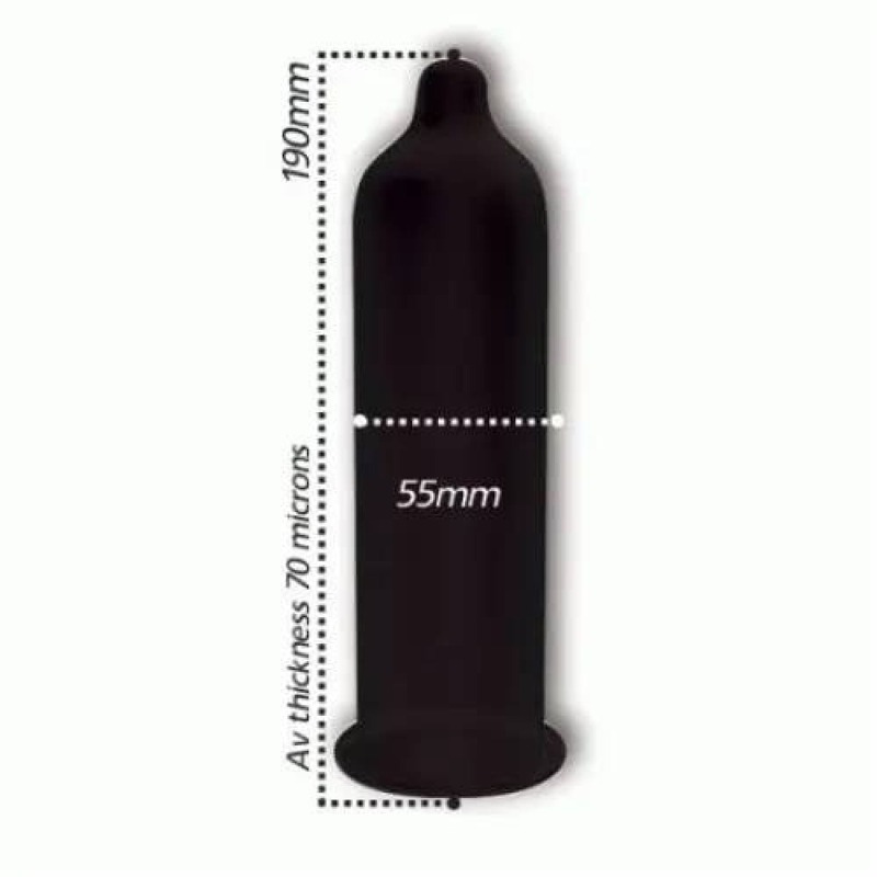 Презервативы Pasante Black Velvet condoms, 144 шт