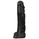 Большой фаллоимитатор All Black AB02 черный, 22 см