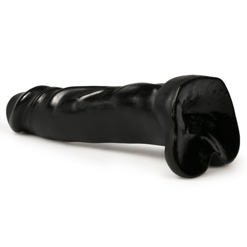 Большой фаллоимитатор All Black AB02 черный, 22 см
