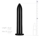 Большой фаллоимитатор All Black AB06 черный, 20 см