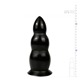 Дилдо для анальной стимуляции All Black AB37 черный, 23 см