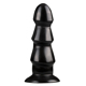 Анальный плаг для фистинга All Black AB40 12 см х 6 см, черный