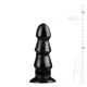 Анальный плаг для фистинга All Black AB40 12 см х 6 см, черный