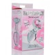 Анальная пробка со стразом Pink Gem Glass Anal Plug With Gem стеклянная, Medium