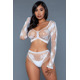 Комплект топ и трусики Be Wicked белый, One Size (S-L 34 -40)