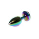 Анальна пробка с камнем Boss Series , Plug-Jewellery Multicolour PLUG- Clear