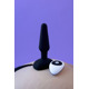 Анальная пробка с вибрацией и пультом B-Vibe Novice Plug, черная