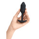 Анальная пробка с вибрацией Snug Plug 2 B-Vibe, силиконовая, черная
