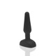 Анальная пробка с 3 моторами B-Vibe - Trio Remote Control Butt, черная