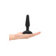 Анальная пробка с 3 моторами B-Vibe - Trio Remote Control Butt, черная