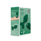 Анальная пробка с вибрацией и пультом B-Vibe - Vibrating Jewel Plug M/L Emerald