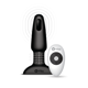 Анальная пробка с вибрацией и пультом управления B-VIBE RIMMING PLUG 2, черная