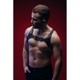 Портупея мужская One Size Р20 на грудь, натуральная кожа, черная