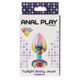 Анальная пробка металлическая средняя Twilight Booty Jewel Toy Joy