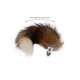 Анальный хвост с металлической пробкой Foxtail Buttplug TABOOM