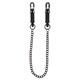 Зажимы на соски Heavy Duty Adjustable Clamps чёрные 52 см TABOOM