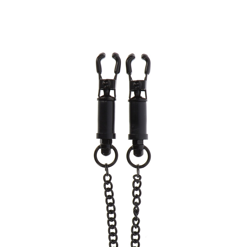 Зажимы на соски Heavy Duty Adjustable Clamps чёрные 52 см TABOOM