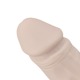Насадка фаллопротез на страпон Cameron Realistic Hollow бежевая, 22 х 6 см