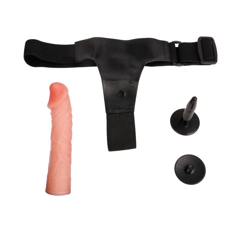 Женский страпон реалистичный - Strap-On, PVC Material, Fresh