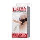 Страпон с вибро Multi-speed Rotation Harness Flesh, 18 см
