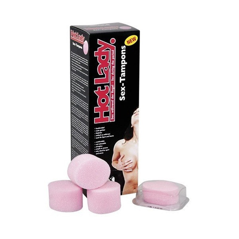Тампоны для секса Joy Division Sexmax Hot Lady, 8 шт.