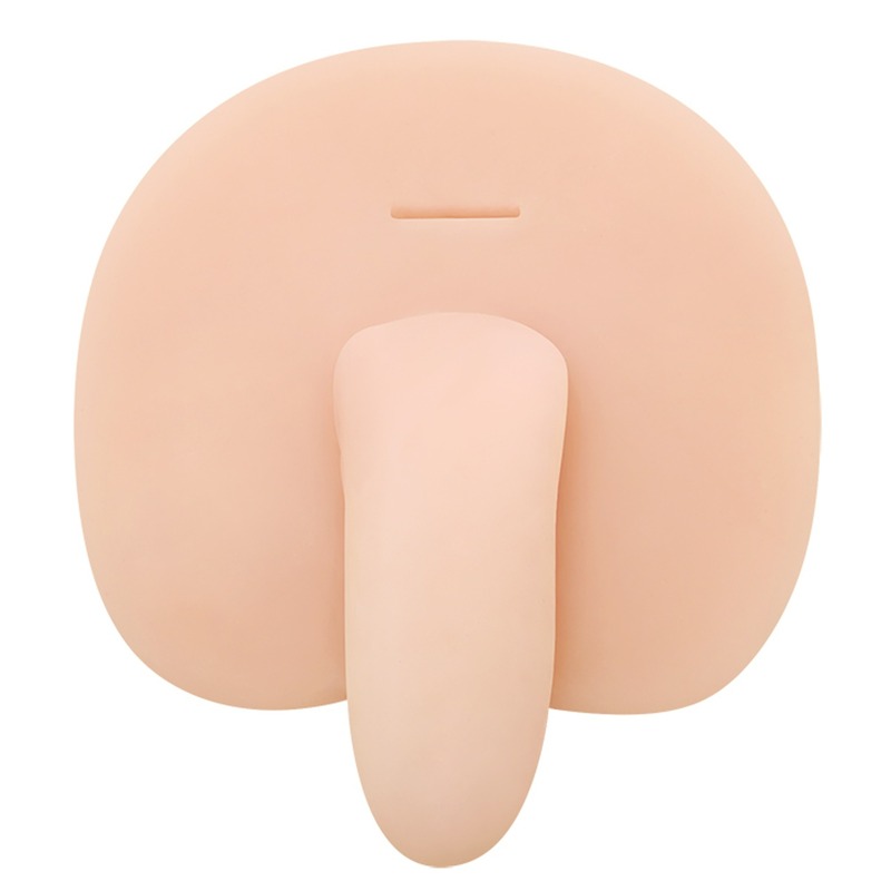 Мастурбатор реалистичный Baile Ultra Realistic Vagina, в виде вагины, с вибрацией,бежевый,15 х 14 см