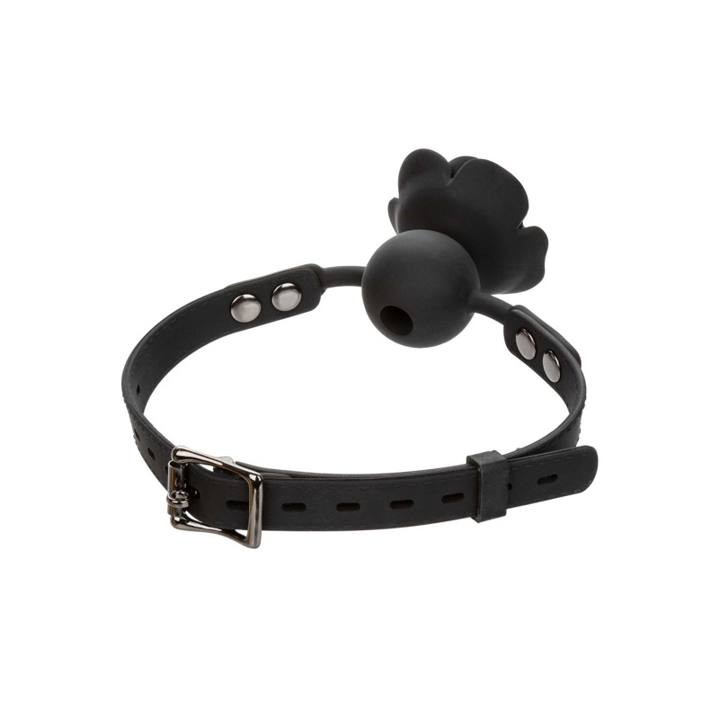 Кляп со съемной розой CalExotiс Removable Rose Gag, черный
