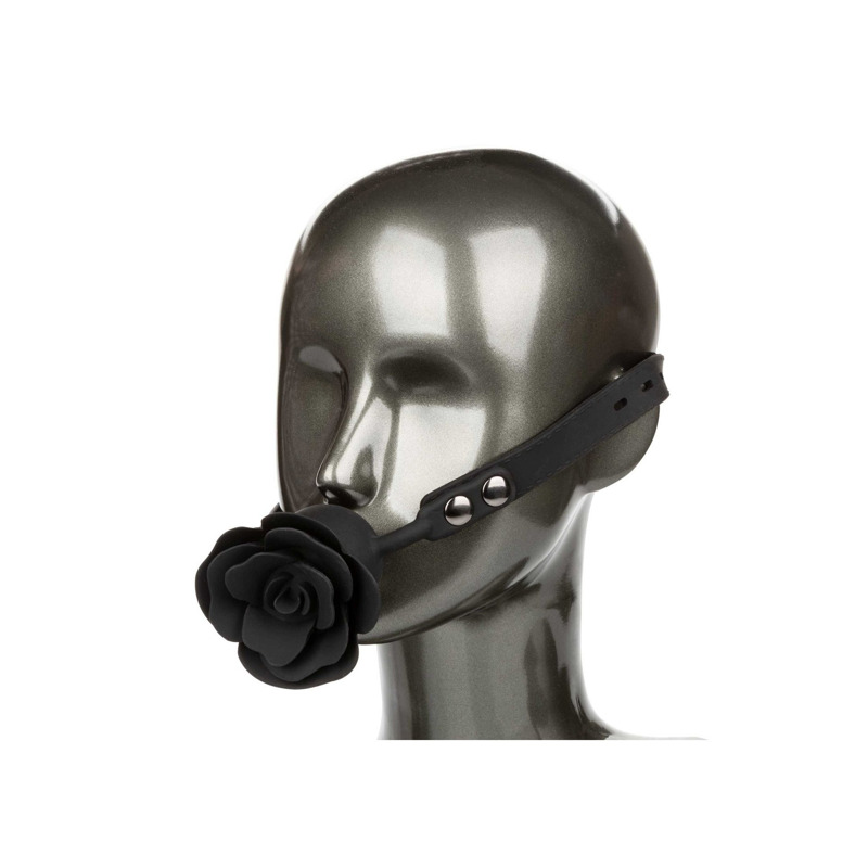 Кляп со съемной розой CalExotiс Removable Rose Gag, черный